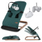 LARO Kidwell Bujaczek leżaczek + pałąk z zabawkami dla dzieci 0m+ do 9kg - Green/Wooden