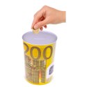 Metalowa Skarbonka Puszka Banknot 200 Euro 16,5 x 12cm