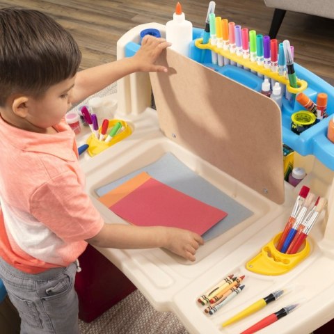 STEP2 Biurko z Krzesełkiem Kącik plastyczny edukacyjny Delux