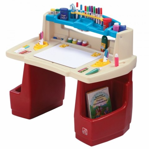 STEP2 Biurko z Krzesełkiem Kącik plastyczny edukacyjny Delux