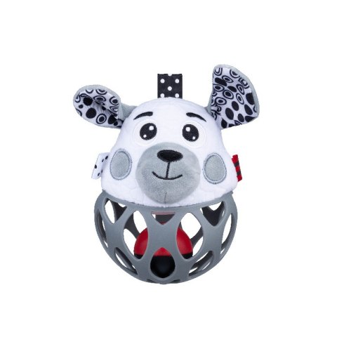 BALIBAZOO BB80849 Pies piłka - grzechotka sensoryczna