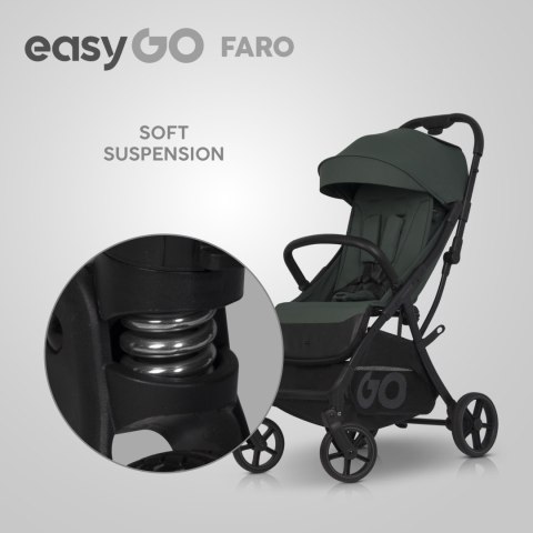 EASY GO Wózek dziecięcy FARO SAGE GREEN