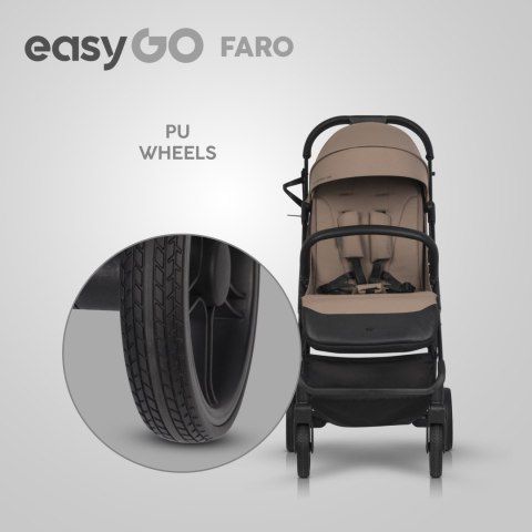 EASY GO Wózek dziecięcy FARO SAVANNA BEIGE