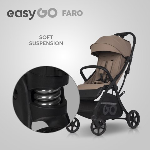 EASY GO Wózek dziecięcy FARO SAVANNA BEIGE