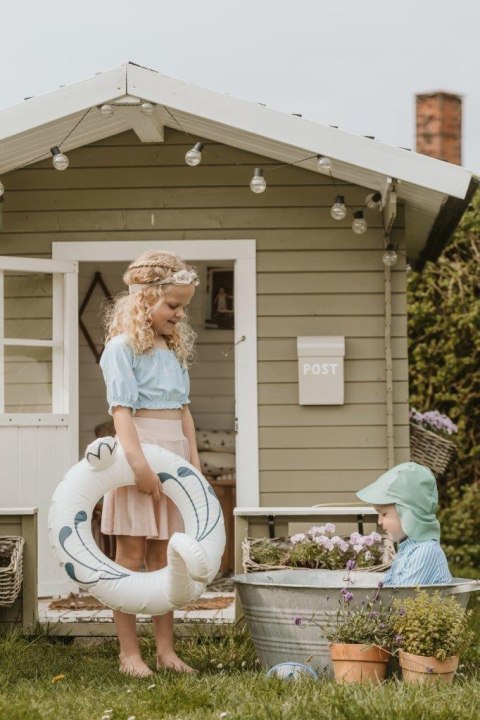 Kapelusz kąpielowy czapka UV fern green 0-12 m XS