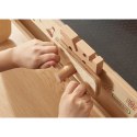 MASTERKIDZ Drewniany Warsztat XXL Montessori STEM z Narzędziami + Akcesoria