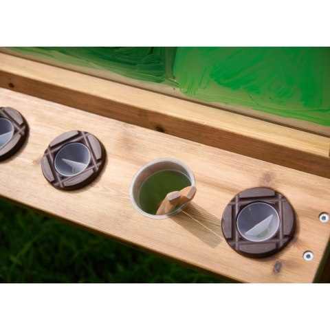 MASTERKIDZ Przezroczysta Akrylowa Tablica Malarska + Kubeczki