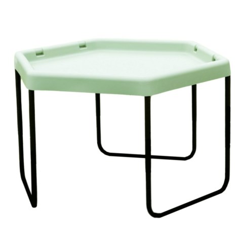 MASTERKIDZ Sześciokątny Stolik Do Zabawy Piaskiem i Wodą Regulowany