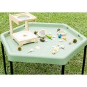 MASTERKIDZ Sześciokątny Stolik Do Zabawy Piaskiem i Wodą Regulowany