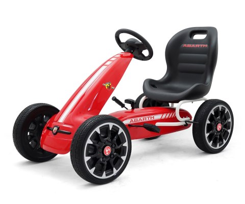 MILLY MALLY 3173 Gokart na pedały Abarth Red