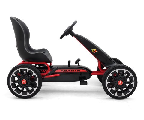 MILLY MALLY 3174 Gokart na pedały Abarth Black