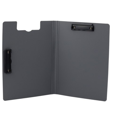 Podkładka Deska Z Okładką Dwa Klipy A4 Plastikowa Jasnoniebieska