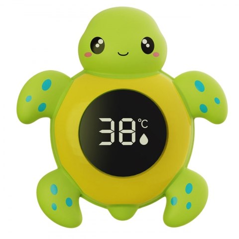 WOOPIE BABY Termometr do Kąpieli 2w1 Mierzenia Temperatury Wody i Pomieszczenia Żółwik