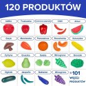 WOOPIE Zestaw do Kuchni Sklepu Warzywa Owoce 120el.