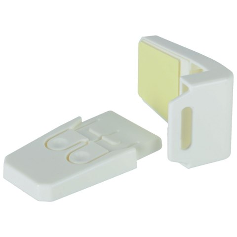 Zabezpieczenie szuflad kątowe wersja 2 białe