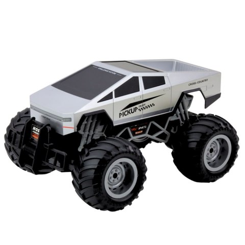 Auto Terenowe Off-Road RC Zdalnie Sterowane Srebrne 1:16