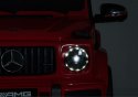Auto na akumulator Mercedes G63 Czerwony BBH-0003