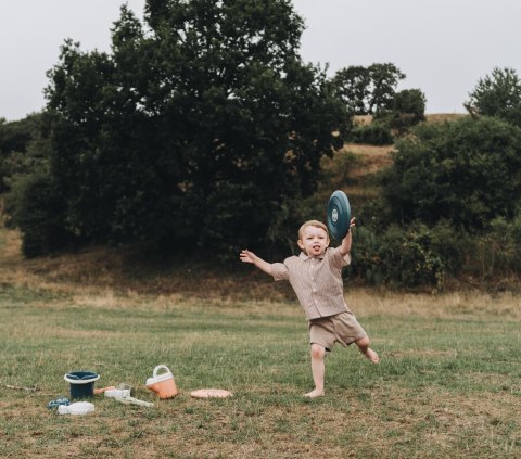 BIO FLYER latający talerz FRISBEE dysk orange