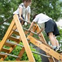CLASSIC WORLD EDU Drewniany Plac Zabaw XL Zestaw Drabinka Montessori do Wspinaczki