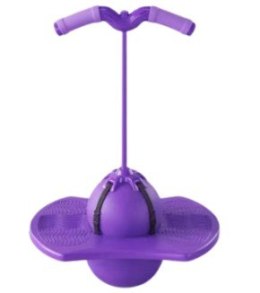 Skoczek dla dzieci pogo równowaga jumper fioletowy