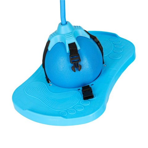 Skoczek dla dzieci pogo równowaga jumper niebieski