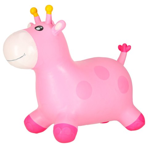 Skoczek gumowy dla dzieci do skakania żyrafa żyrafka