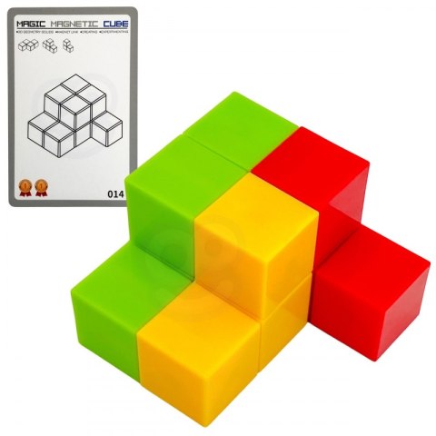 WOOPIE Układanka Kostka Tetris Z Zestawem Kart