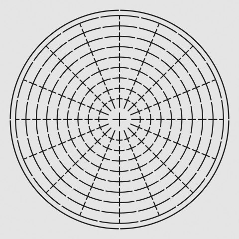 3 Szablony do malowania kropkami