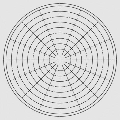 3 Szablony do malowania kropkami