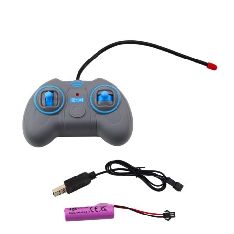 Autobus Szkolny Trolejbus Przegubowy Zdalnie Sterowany RC 1:32 Żółty