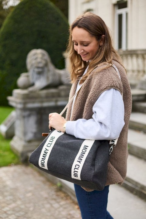 Childhome Torba do wózka Mommy Club Signature Black