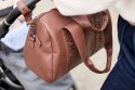 Childhome Torba do wózka Mommy Club Vegan Leather Dark Brown