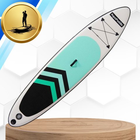 Deska SUP 320 cm AquaPaddle Zestaw Paddleboard + Wiosło + Pompka + Plecak 180 kg
