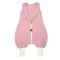 Hi Little One śpiworek do spania letni z nogawkami TOG 1,0 muślin Pink roz S