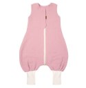 Hi Little One śpiworek do spania letni z nogawkami TOG 1,0 muślin Pink roz S