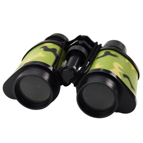 Lornetka Dla Dzieci Mała Poręczna Sznurek Kamuflaż Moro 8x30