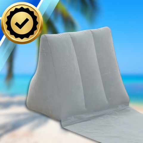 Mata plażowa z oparciem składana leżanka turystyczna na plażę ogród camping