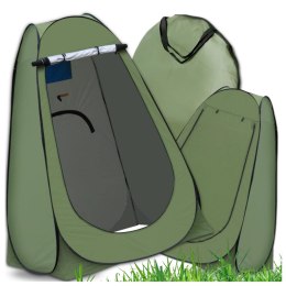Namiot turystyczny składany Pop-Up prysznicowy toaleta przebieralnia samorozkładający 1,9 x 1,2 x 1,2 m