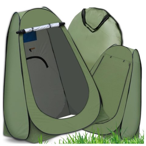 Namiot turystyczny składany Pop-Up prysznicowy toaleta przebieralnia samorozkładający 1,9 x 1,2 x 1,2 m