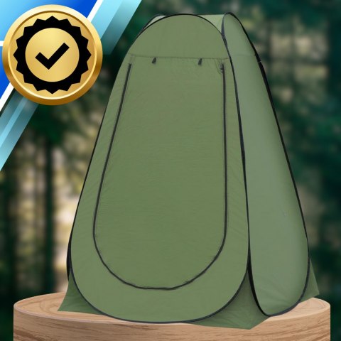 Namiot turystyczny składany Pop-Up prysznicowy toaleta przebieralnia samorozkładający 1,9 x 1,2 x 1,2 m
