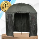 PARASOL WĘDKARSKI NAMIOT NA RYBY PEŁNY Z OSŁONĄ Z BOKAMI WODOODPORNY 240 cm