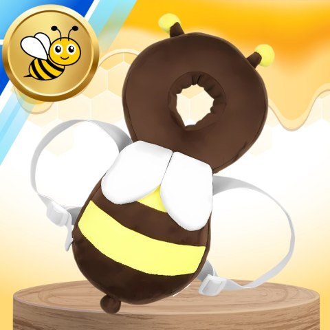 PLECAK BEZPIECZEŃSTWA DO NAUKI CHODZENIA PSZCZOŁA PODUSZKA OCHRONNA ZABEZPIECZNIE GŁOWY DLA DZIECKA