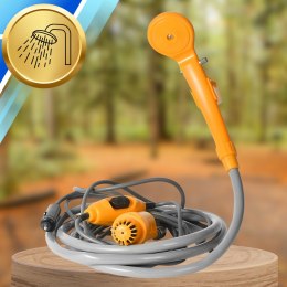 Prysznic turystyczny kempingowy przenośny biwakowy zasilany 12V samochodowy