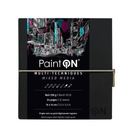 Szkicownik Paint`On 14x14 250g Czarny