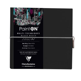 Szkicownik Paint`On 19x19 250g Czarny