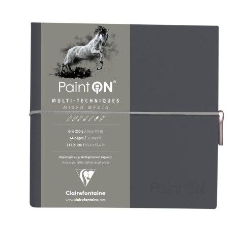 Szkicownik Paint`On 19x19 250g Szary