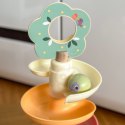 TOOKY TOY Drewniany Muzyczny Tor Kulkowy Kulodrom 44 el. Pastelowe
