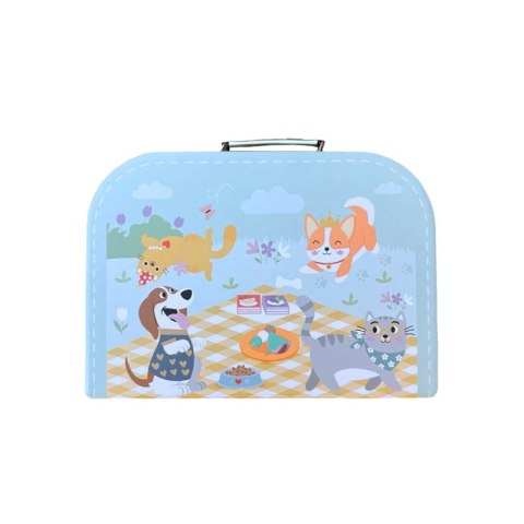 TOOKY TOY Zestaw Piknikowy Owoce do Krojenia Zestaw Śniadaniowy