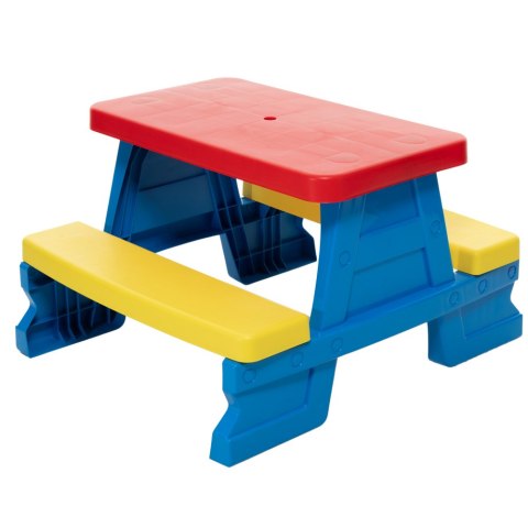 Zestaw Stolik Ogrodowy z Ławeczkami Dla Dzieci Dorex Niebieski