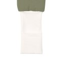 Hi Little One śpiworek dwustronny z nogawkami TOG 1,5 BIO muślin SLIM BAG GREEN HUNTER/MINT roz M